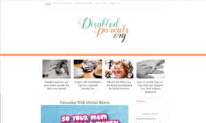 disabled parents .org homepage