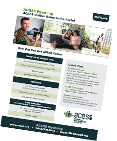 ACES$ Wyoming Roles and How to Register for the Online Portal cover