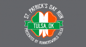 Logo for St. Patrick's Day Run in Oklahoma